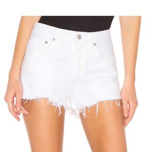 Agolde Parker White Shorts